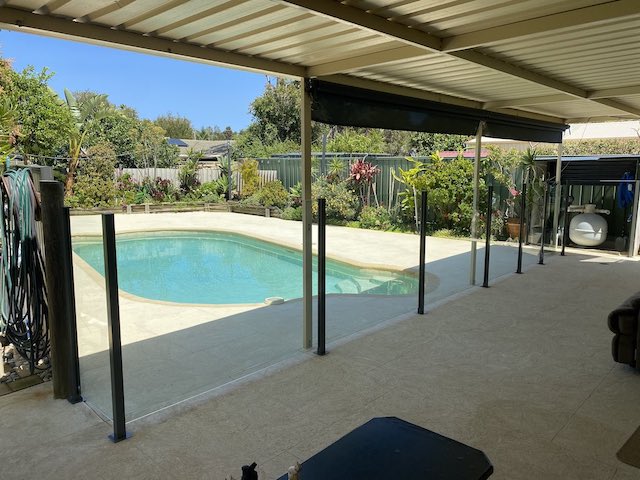 Semi frameless glass pool fencing products